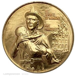 FIREFIGHTER MEDAL